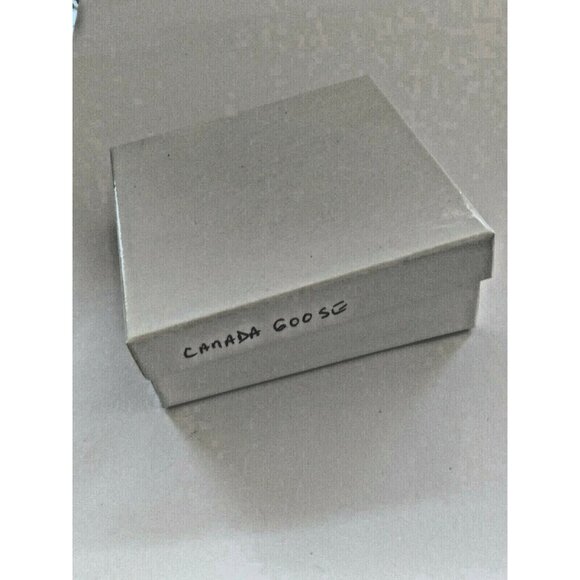 Hand Carved Bird Brooch (Canada Goose) by Russ Clark Ontario - Picture 9 of 9